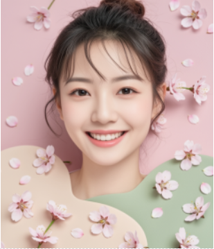 Spring Season 优化前：模型泛化到人像
